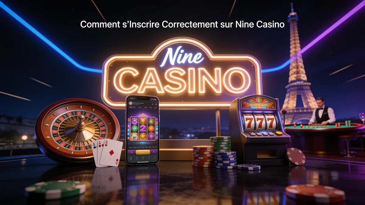 Comment s’Inscrire Correctement sur Nine Casino — nine casino en France